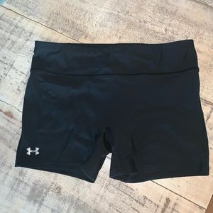 Black Under Armour Spandex Shorts